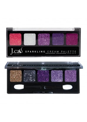 J.Cat beauty Sparkling Cream Palette  палитра теней для глаз