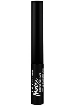L.A.Colors Matte liquid eyeliner-black подводка для глаз черная