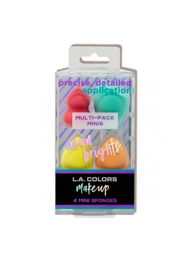 L.A.Colors SIGNATURE 4 PC MINI BLENDING SPONGE спонж для макияжа