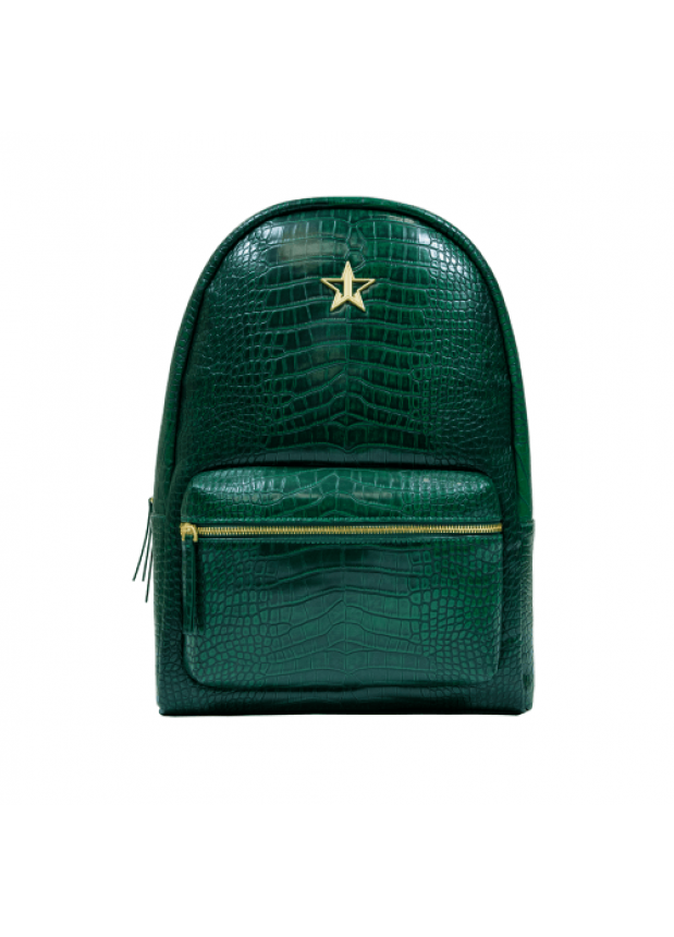 Jeffree Star Cosmetics Green Crocodile Backpack