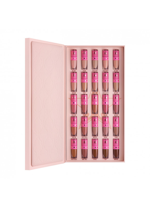 Jeffree Star Cosmetics NUDE LIQUID LIPSTICK VAULT Набор жидких матовых помад