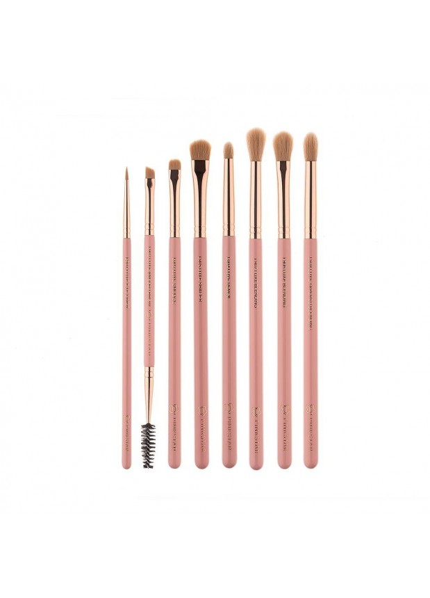 Pink Star Cosmetics Luxe Eye Brush Kit Rose Gold Pink Star Cosmetics Luxe Eye Brush Kit Rose Gold