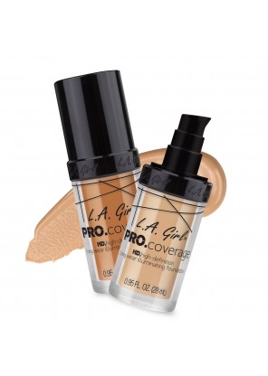 L.A.Girl Pro Coverage HD Foundation тональная основа под макияж