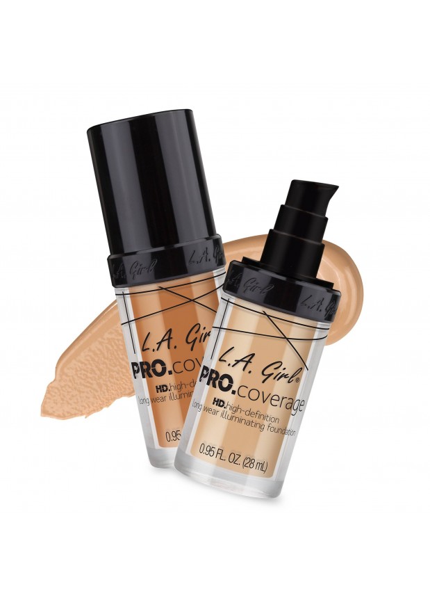 L.A.Girl Pro Coverage HD Foundation тональная основа под макияж