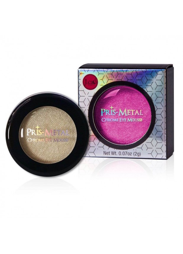 J.Cat Beauty Pris-Metal Chrome тени мусс для век