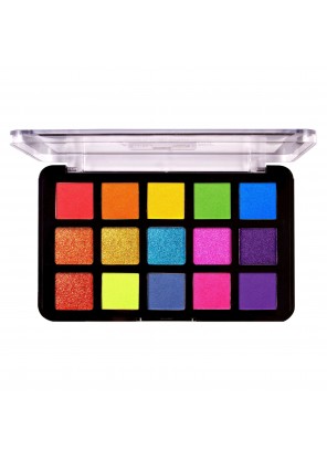 J.Cat Beauty Dia & Noche Tri-Element 15 Eyeshadow Palette Peak Time