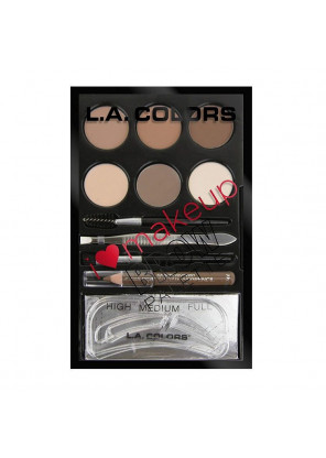 L.A Colors I Heart Makeup Brow Palette набoр для брoвей