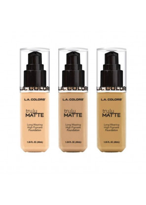 L.A.Colors Truly Matte Foundation тональная основа