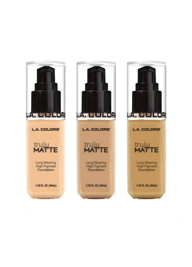 L.A.Colors Truly Matte Foundation тональная основа