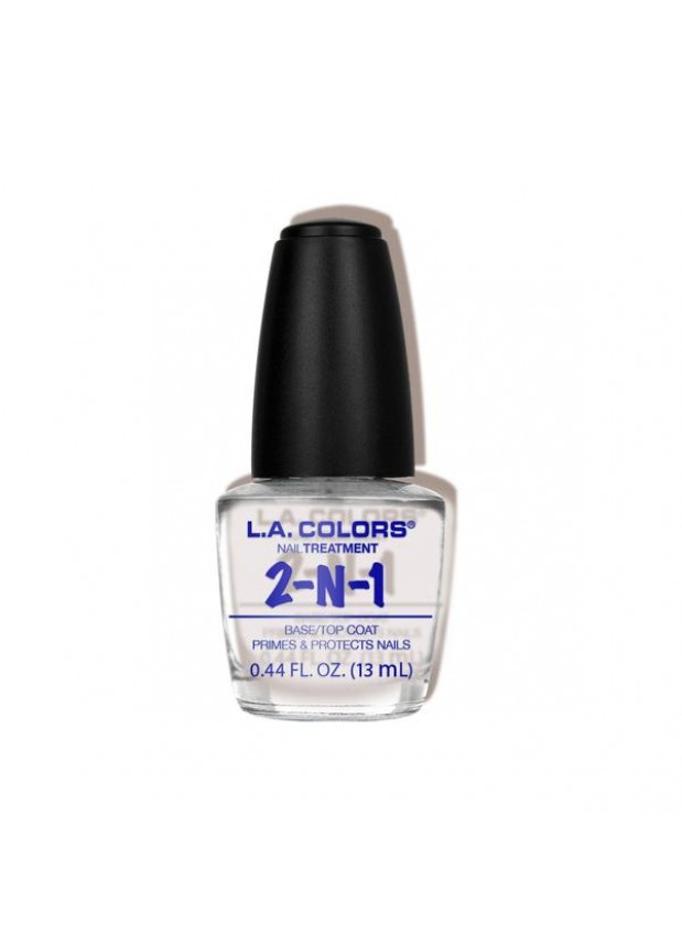 L.A. Colors 2-1 Base Top Coat покрытие для ногтей база топ 2 в 1 L.A. Colors 2-1 Base Top Coat покрытие для ногтей база топ 2 в 1