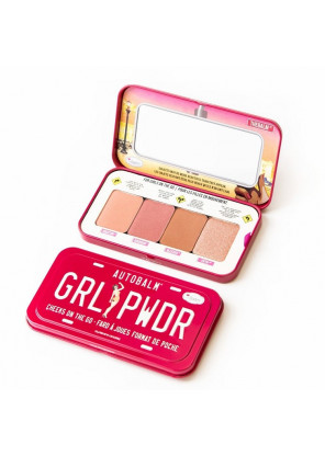 The Balm AutoBalm GRL PWDR палетка румяна и хайлайтер The Balm AutoBalm GRL PWDR палетка румяна и хайлайтер