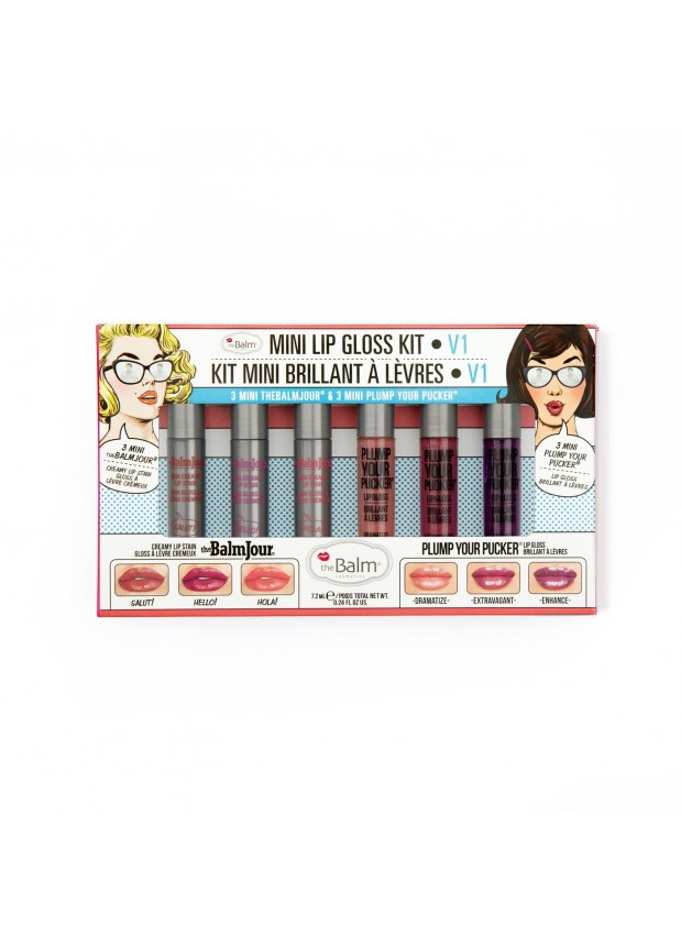 The Balm Mini Lip Gloss Kit V1 набор помад в мини формате