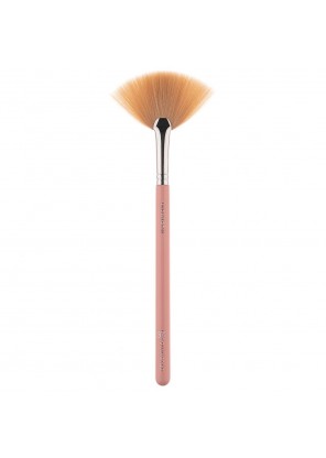 Pink Star Cosmetics Fan Brush Silver L806