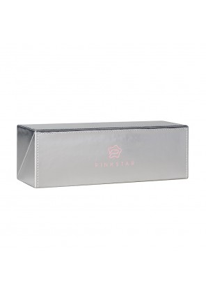 Pink Star Cosmetics Box Case  Silver Футляр для кистей